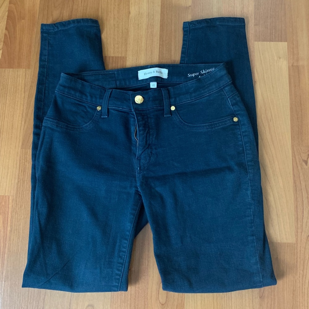 Henry & Belle Super Skinny Ankle Jeans